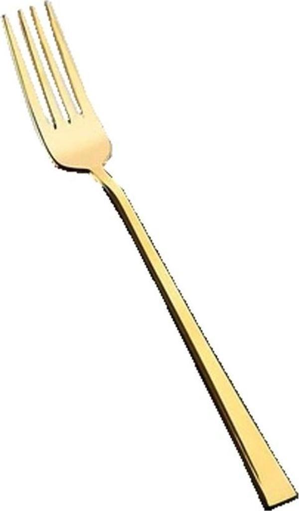Özlife Dzhg-304 Hüma 12'li Tatlı Çatalı Gold - Image 1