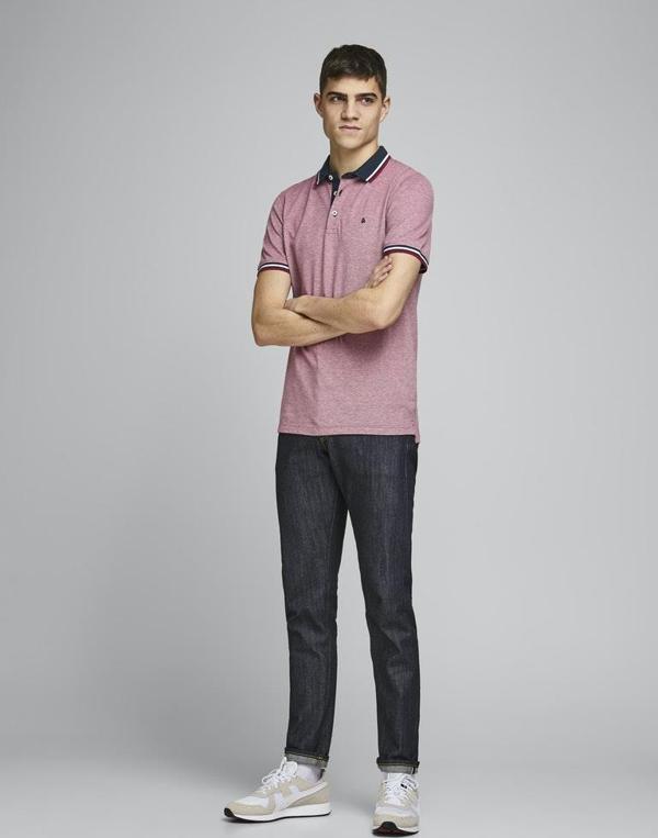 Jack&Jones paulos Polo Yaka Erkek Tişört 12136668 - Image 1