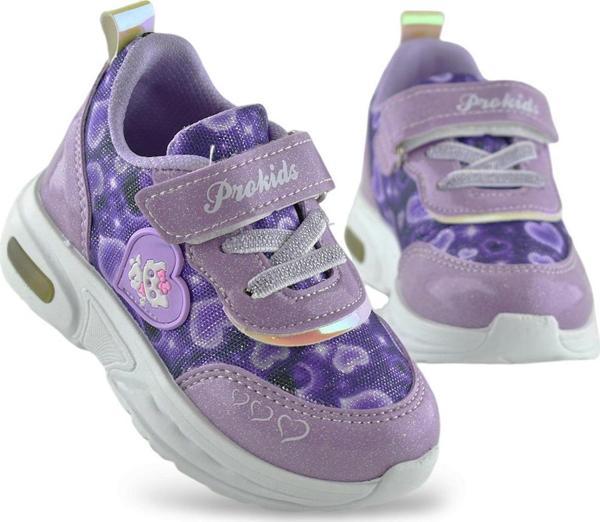 3000 Ortopedik Taban Çocuk Spor Ayakkabı Işıklı Bebe Spor Ayakkabı - Image 1