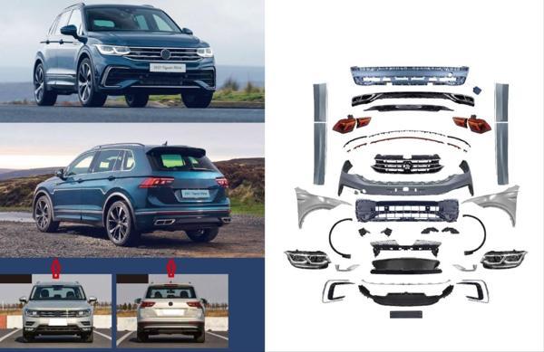2016+ Tiguan Uyumlu İçin 2020+ Facelift Body Kit Parça - Image 1