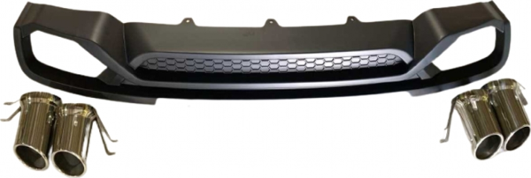 Audi A4 Uyumlu 2012-2015 Difüzör Abt - Image 1