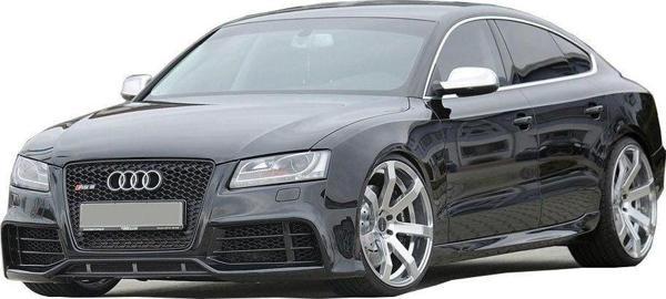 Audi A5 Uyumlu 8P3 2008 - 2016 Sportback 4 Kapı Rs5 Yan Marşpiyel Seti (Plastik) - Image 1