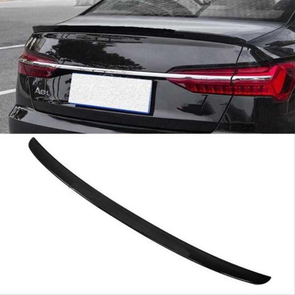Audi A6 Uyumlu (2019+) Spoiler - Piano Black (Parlak Siyah) - Image 1