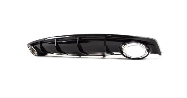 Audi A7 Uyumlu 2016-2018 İçin Uyumlu Rs7 Difüzör ( Siyah ) Parça - Image 1
