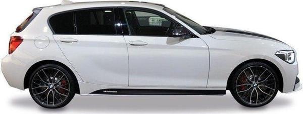 Bmw 1 Uyumlu Serisi F20 2012 Sonrası M Performance Marşpiyel Altı Lip (Plastik) - Image 1