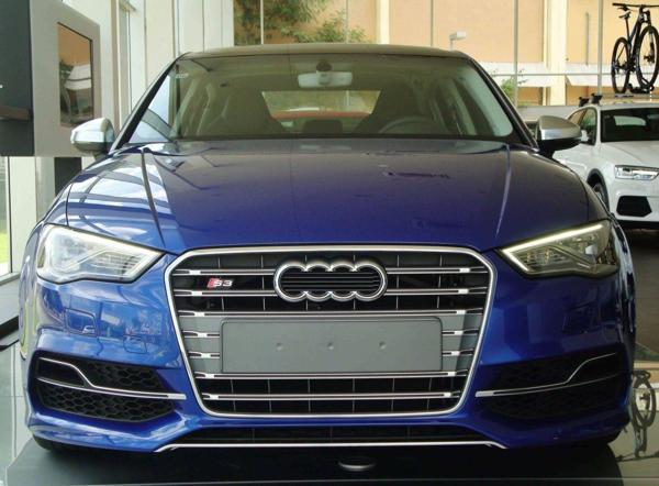 Audi A3 Uyumlu 2013-2016 S3 Ön Tampon Panjur Seti (Sedan) (Sis Yuvalı Model) - Image 1