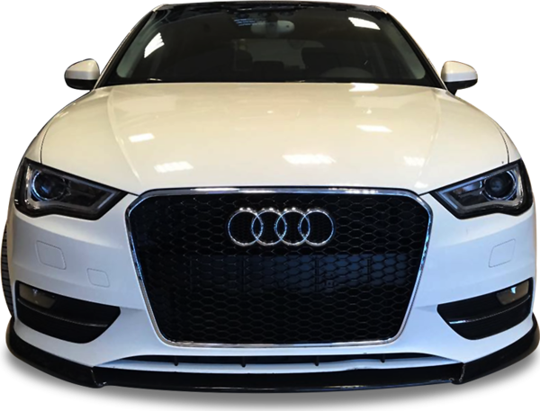 Audi A3 Uyumlu 8V 2012 - 2016 Ön Tampon Ek (Plastik) - Image 1