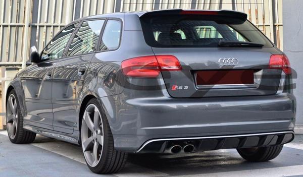 Audi A3 Uyumlu Hatchback 45632 Spoiler (Plastik) - Image 1