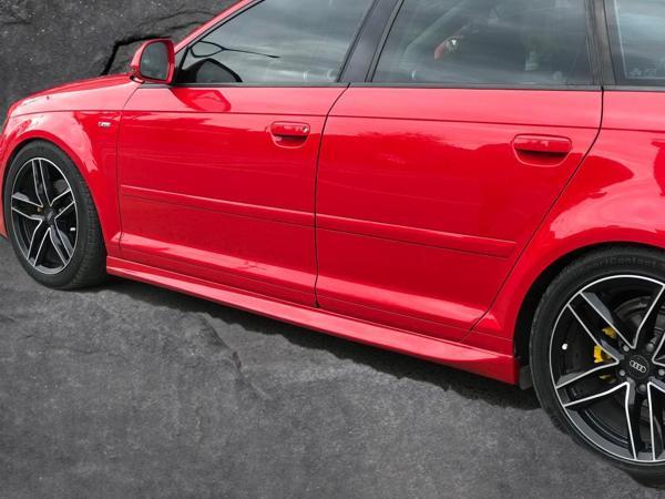 Audi A3 Uyumlu Hatchback R Yan Marşpiyel Boyalı 2005-2012 Arası - Image 1