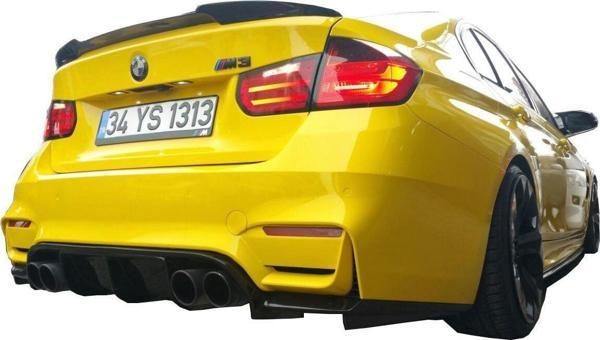 Bmw 3 Uyumlu Serisi F30 (2012 - 2018) M3 Tampon Vörsteiner Difüzör (Plastik) - Image 1