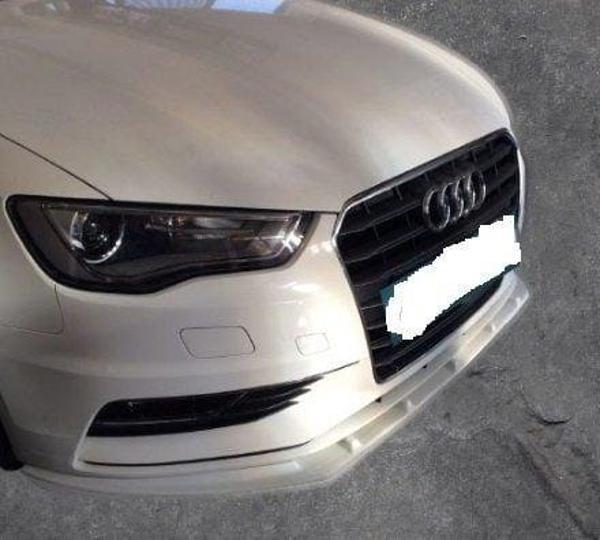 Audi A3 Uyumlu Sedan Boyalı Ön Lip - Image 1