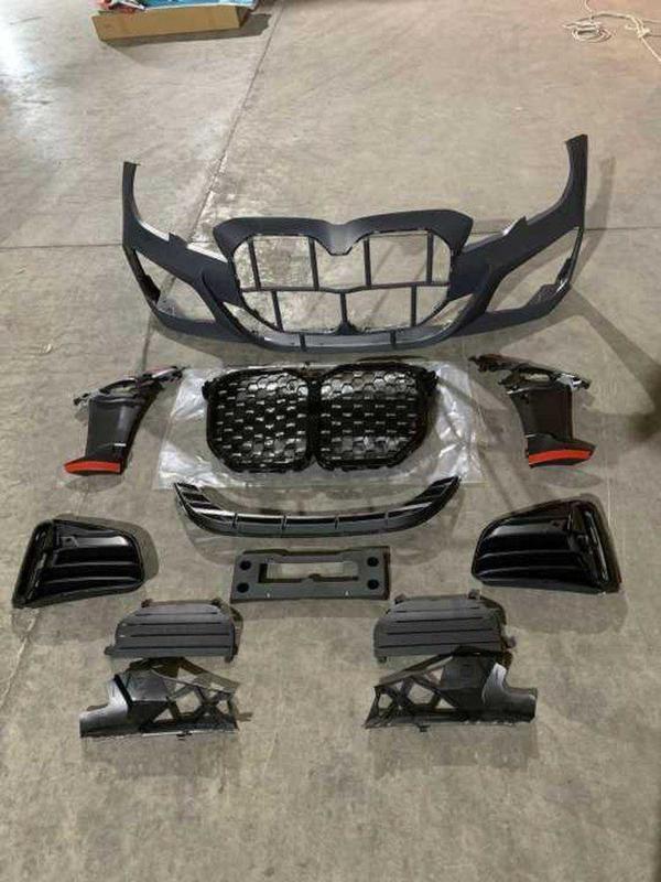 Bmw G20 Uyumlu İçin G22 Dönüşüm Ön Tampon & Panjur Seti - Image 1