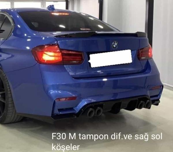Bmw 3 Uyumlu Serisi F30 Sağ Sol Arka Köşeler - Image 1