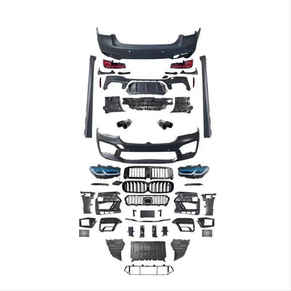 Bmw G30 Uyumlu (2017-2019) İçin 2020+ Lci M5 Facelift Body Kit Parça - Image 1