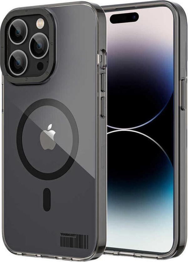 Youngkit Iphone 13 Pro Uyumlu Kılıf Magsafe Şarj Özellikli Coloured Glaze Serisi Kapak - Image 1