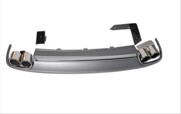 Audi A4 Uyumlu 2009-2011 S4 Difüzör Ve Egzoz Seti - Image 1