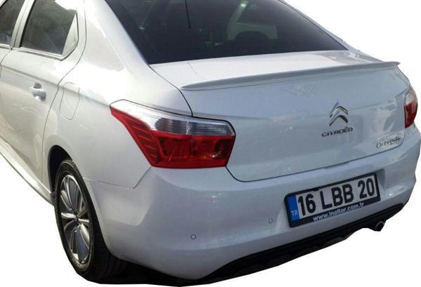 Citroen C-Elysee Uyumlu (2012-2016) Spoiler (Plastik) - Image 1