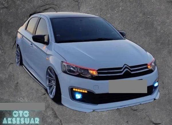 Citroen C-Elysee Uyumlu Ön Tampon Eki Makyajlı - Image 1