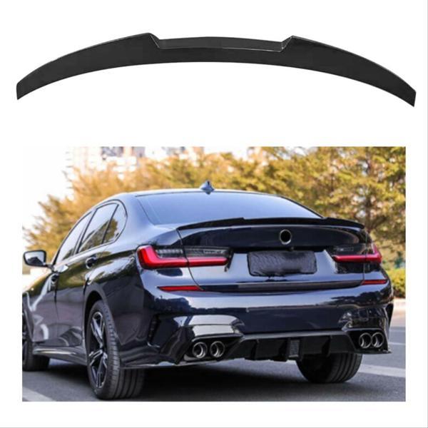 Bmw 3 Uyumlu Serisi G20 2019+ M4 Spoiler - Piano Black (Parlak Siyah) - Image 1