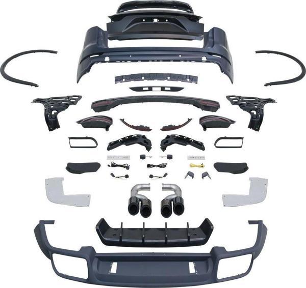 Cayenne 2011-2014 Uyumlu İçin Uyumlu İçin 2019+ Bagaj Facelift Parça - Image 1