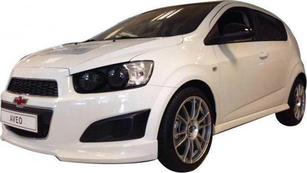 Chevrolet Aveo Uyumlu Hatchback - Sedan 2012 Sonrası Yan Marşpiyel Seti (Plastik) Parça - Image 1