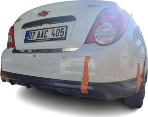 Chevrolet Aveo Uyumlu Sedan (2011-2014) Arka Tampon - Eki (Plastik) Parça - Image 1