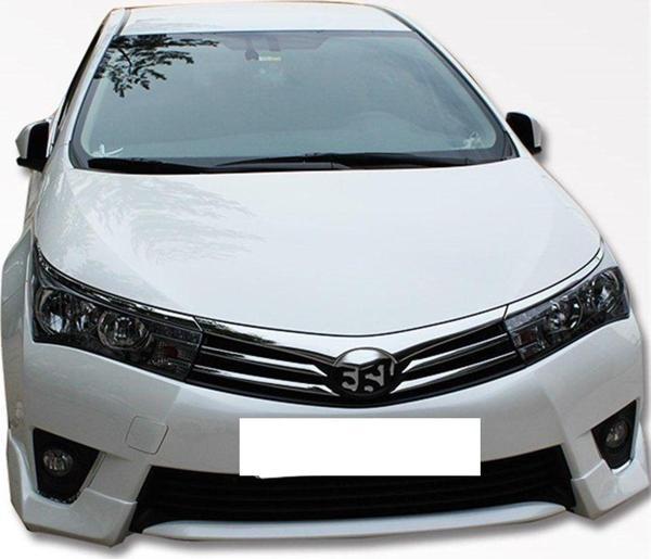 Corolla 11 Uyumlu E170 Ön Tampon Altı 2 Parça Fiber 2014-2016 - Image 1