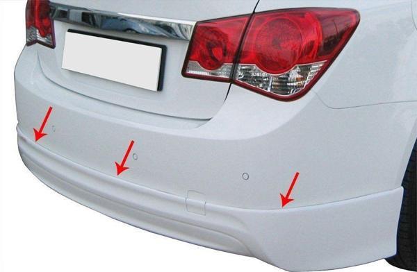 Chevrolet Cruze Uyumlu Arka Tampon Altı Fiber (Çeki Uyumlu) 2009 Ve Sonrası - Image 1