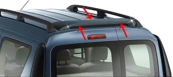 Dacia Logan Uyumlu Mcv 1 Spoiler Tavan Fiber 2005-2013 - Image 1