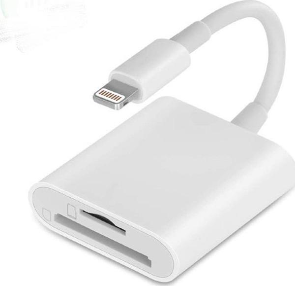 Winex 2in1 Lightning to Sd / Tf Kart Okuyucu Dönüştürücü Adaptör - Image 1