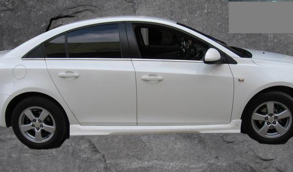 Chevrolet Cruze Uyumlu Yan Marşpiyel 2 Parça 2009 Ve Sonrası - Image 1
