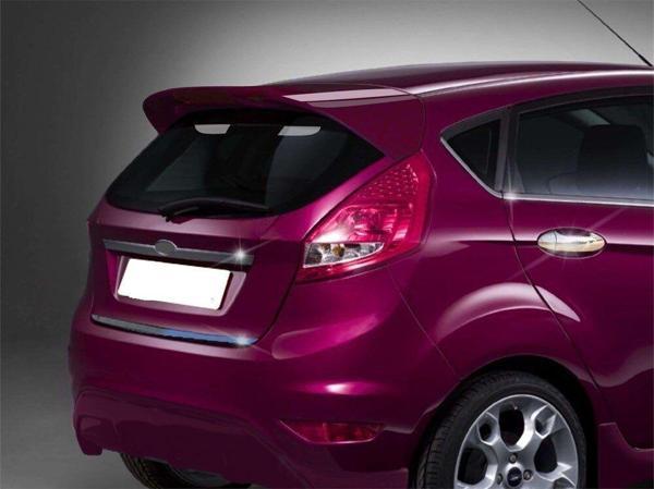 Ford Fiesta Uyumlu 6 Spoiler Cam Üstü Fiber 2008 Ve Sonrası - Image 1