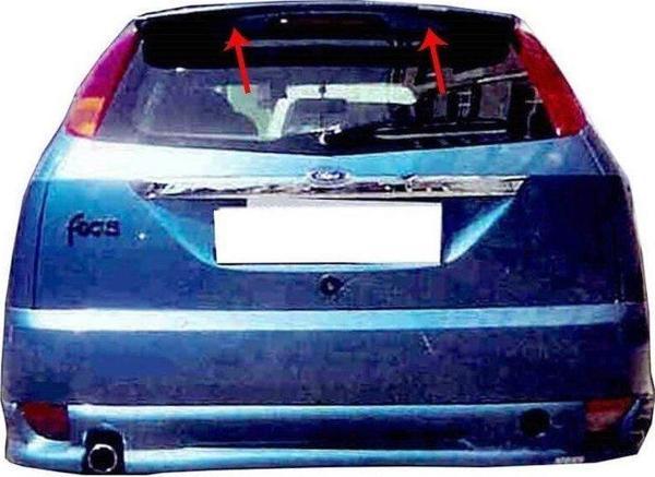 Ford Focus Uyumlu 1 Hatchback Spoiler Cam Üstü Fiber 1998-2005 - Image 1