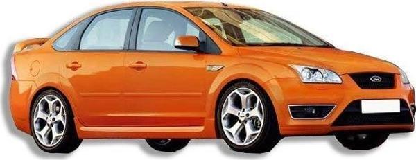 Ford Focus Uyumlu 2 Ve 2,5 (2004-2011) Sedan Hatchback Uyumlu St Yan Marşpiyel Seti (Plastik) - Image 1