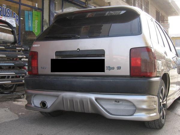 Fiat Tipo Uyumlu Arka Tampon Eki Etekli Model Boyalı Parça - Image 1