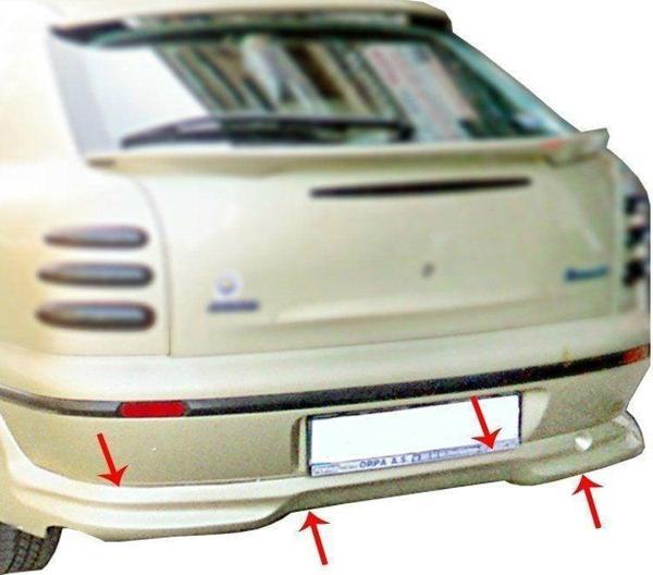 Fiat Brava Uyumlu Arka Tampon Altı Fiber 1995-2001 - Image 1