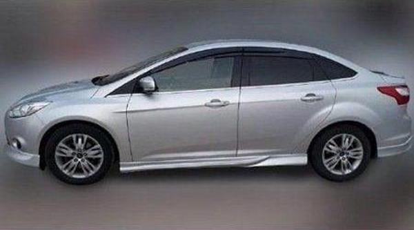 Ford Focus Uyumlu 4 Yan Marşpiyel -2015 Boyalı - Image 1