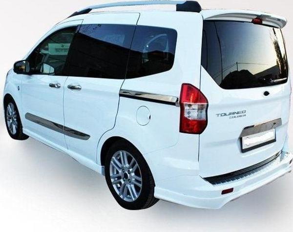 Ford Courier Uyumlu Spoiler Bagaj Gt Parlak Siyah - Image 1