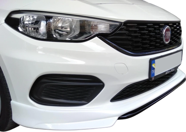 Fiat Egea Uyumlu Hatchback Sedan Uyumlu (2015 - 2021) Abt Ön Tampon Ek (Plastik) - Image 1