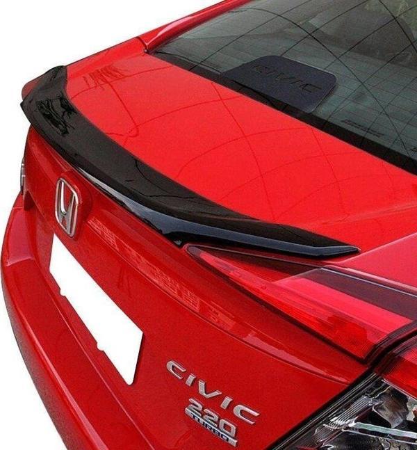 Honda Civic Uyumlu Fc5 Sedan (2015-2018) Sonrası Spoiler (Plastik) - Image 1