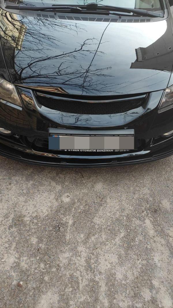 Honda Civic Uyumlu 8 Ön Panjur (Mugen Md) Fiber 2006-2011 - Image 1