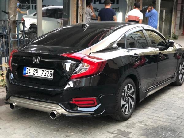 Honda Civic Uyumlu Fc5 Turbo Arka Ek - Image 1