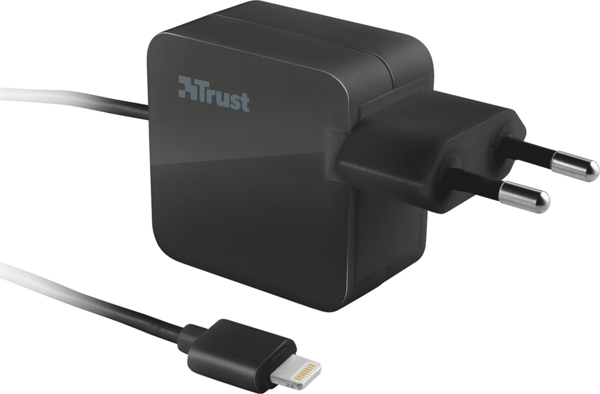 Trust 12W APPLE MFI Lisanslı Lightning Kablolu Hızlı Şarj Set iPad/İphone 5/6/7/8/9/X/XR/11/12/13/14 Uyumlu - Image 1