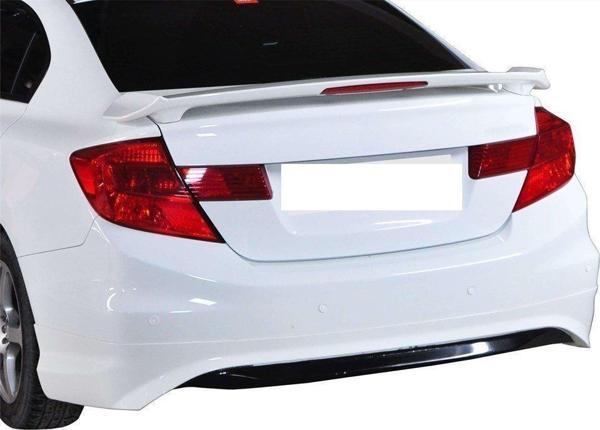 Honda Civic Uyumlu 9 Arka Tampon Altı (Mugen Md) Fiber 2012-2015 - Image 1