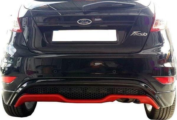 Ford Fiesta Uyumlu (2009-2016) St Desing Arka Tampon Eki - Difüzör (Plastik) - Image 1