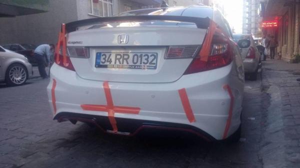 Honda Civic Uyumlu Fb7 Custom Difüzör - Image 1