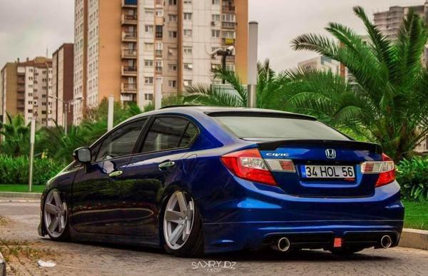 Honda Civic Uyumlu Fb7 Rr Difüzör - Image 1