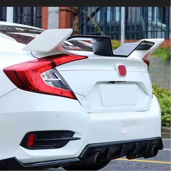 Honda Civic Uyumlu Fc5 2016-2020 Bagaj Üstü Spoiler M Model - Image 1