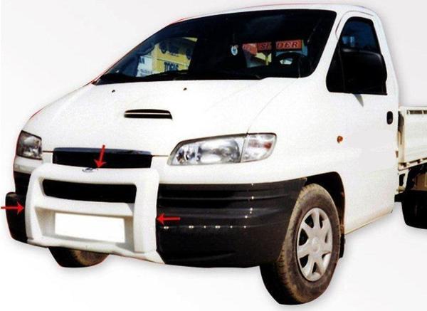 Hyundai Starex Uyumlu Ön Koruma (Kamyonet) Fiber 1998-2007 - Image 1