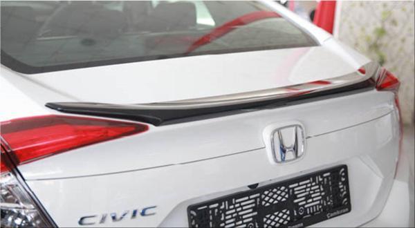 Honda Civic Uyumlu Fc5 2016-2020 Işıksız Spoiler - Image 1
